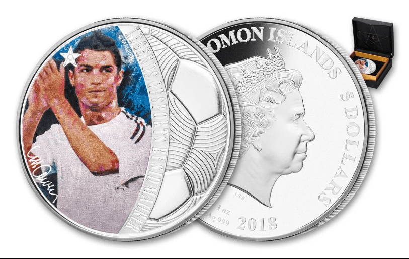 Portugal Honors Cristiano Ronaldo with Special €7 Coin